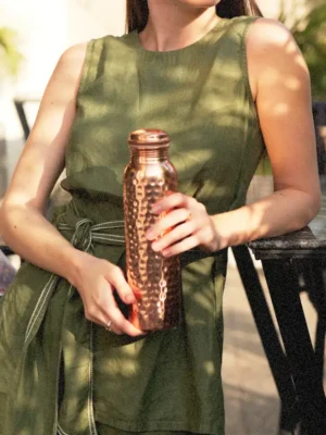 Copper bottle - Hammered edition